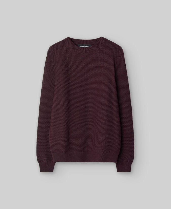 Adolfo Dominguez Jersey Punto Estructura Algodón Hombre