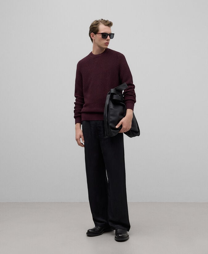 Adolfo dominguez Jersey punto estructura algodón hombre