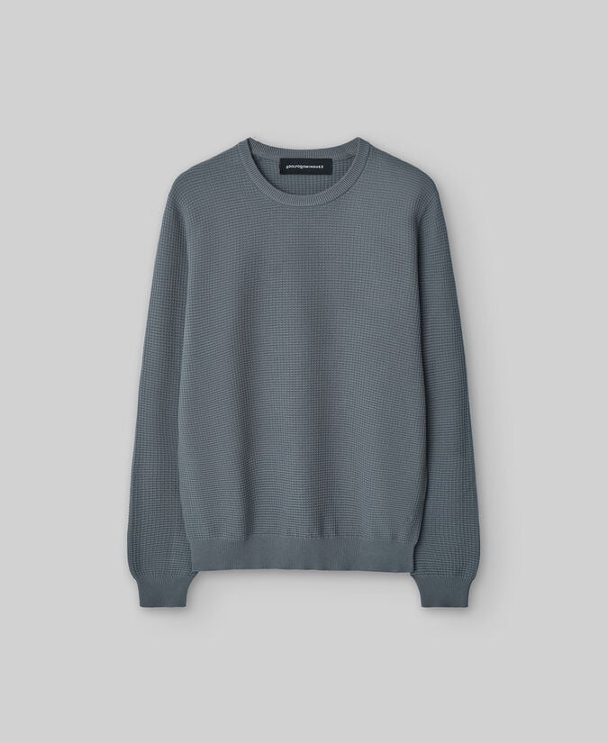 Adolfo Dominguez Jersey Punto Estructura En Algodón Hombre