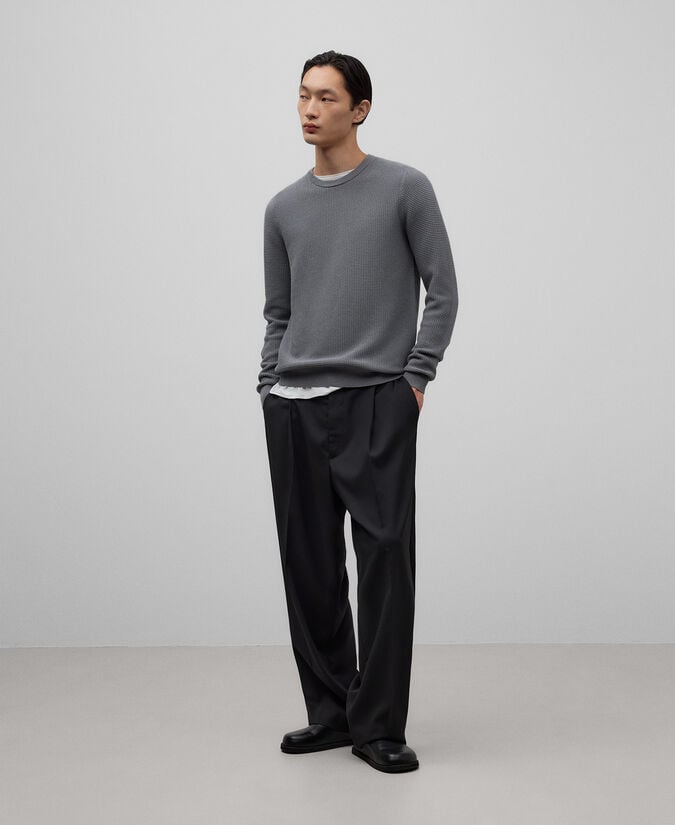 Adolfo dominguez Jersey punto estructura en algodón hombre