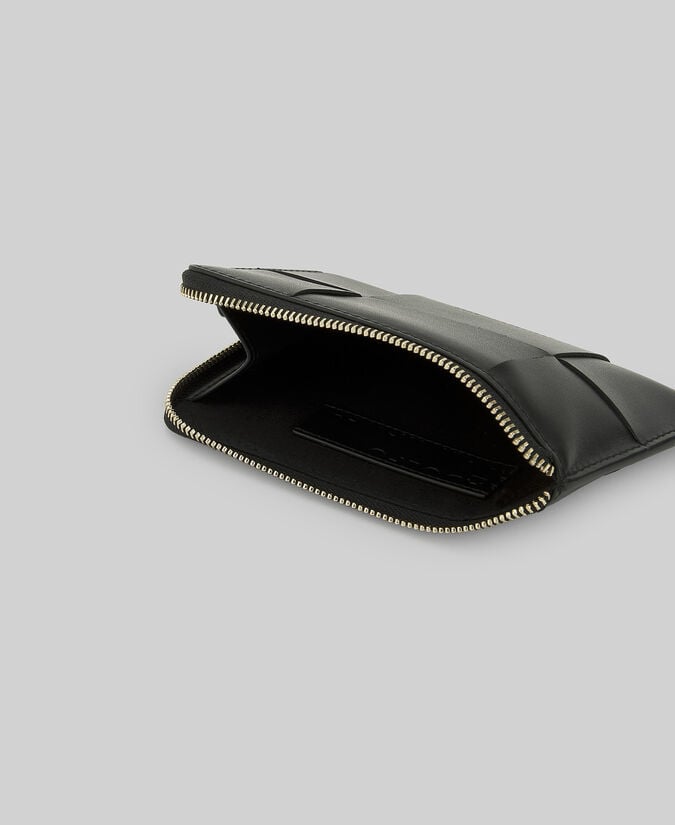 Adolfo Dominguez Monedero Pequeño Trenzado Piel Mujer