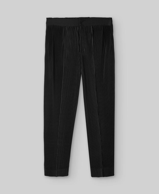 Adolfo Dominguez Pantalón Carrot Fit Crinkle Negro Hombre