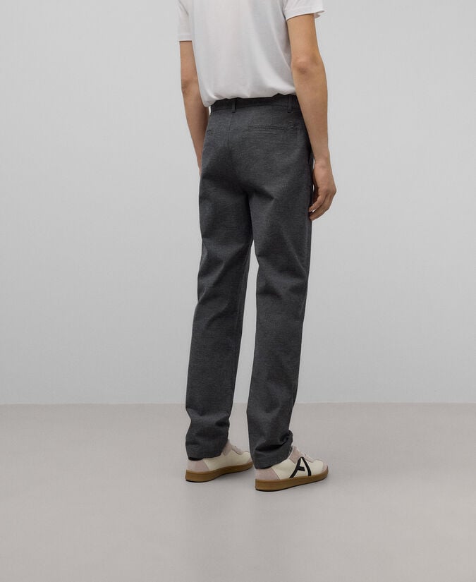 Adolfo Dominguez Pantalón Chino Microtextura Hombre