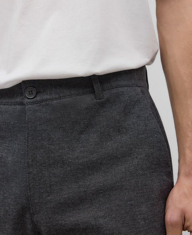 Adolfo Dominguez Pantalón Chino Microtextura Hombre