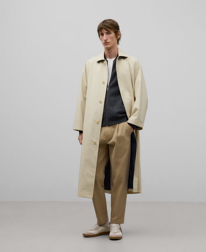 Adolfo dominguez Pantalón chino sarga de algodón hombre