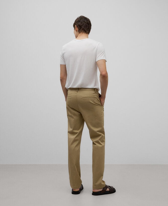 Adolfo Dominguez Pantalón Chino Twill De Algodón Hombre