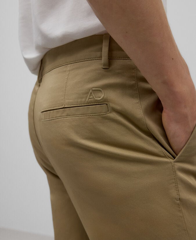 Adolfo Dominguez Pantalón Chino Twill De Algodón Hombre
