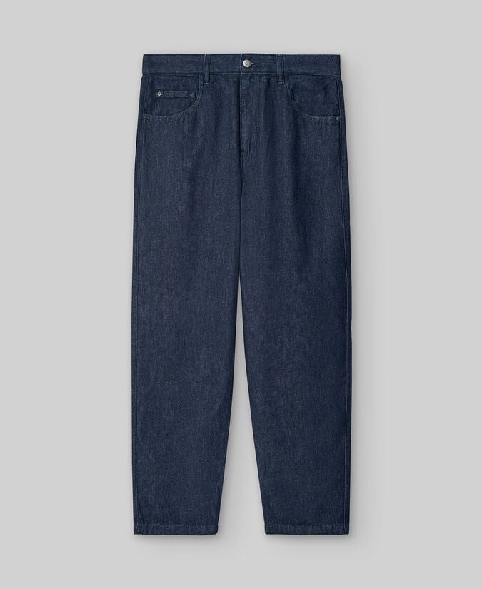 Adolfo Dominguez Pantalón Denim Algodón Carrot Fit Hombre
