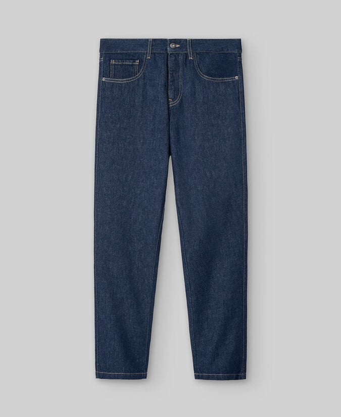 Adolfo Dominguez Pantalón En Denim De Algodón Hombre