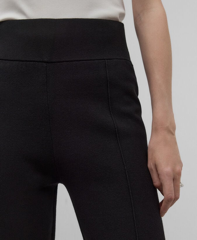 Adolfo Dominguez Pantalón Punto Doble Frontura Mujer