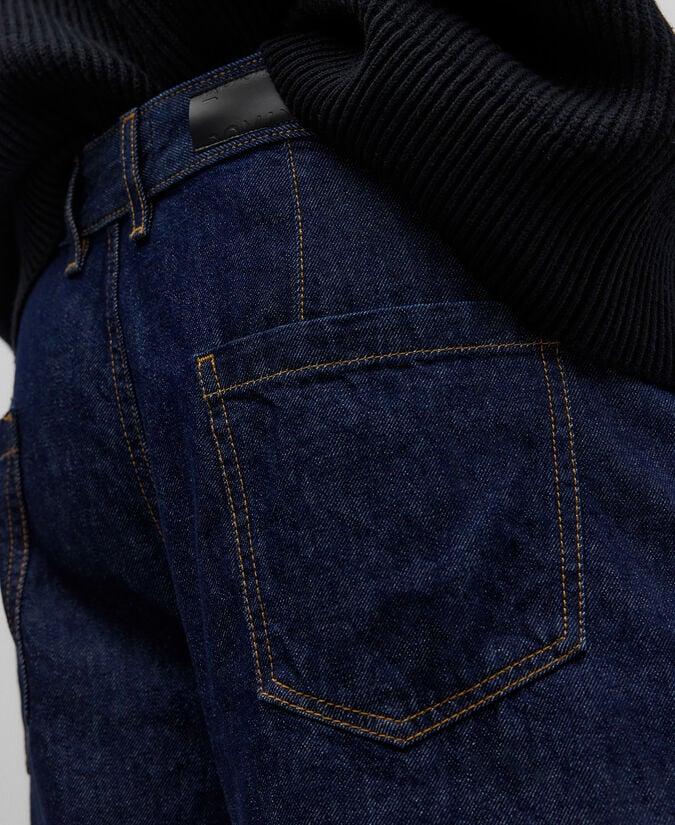 Adolfo Dominguez Pantalón Vaquero Barrel Fit Azul Hombre