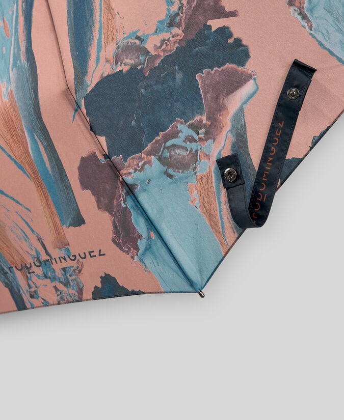 Adolfo dominguez Paraguas plegable automático mujer