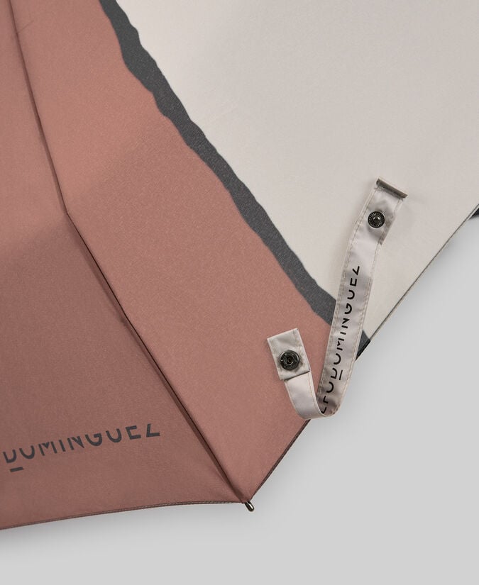 Adolfo dominguez Paraguas plegable automático mujer