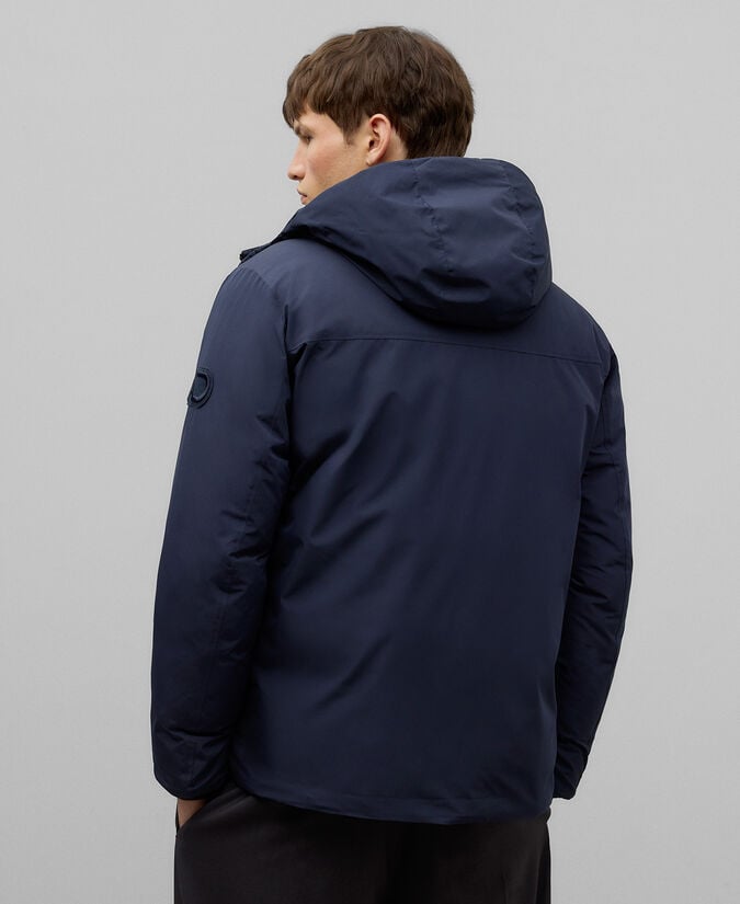 Adolfo Dominguez Parka Acolchada Azul Marino Hombre