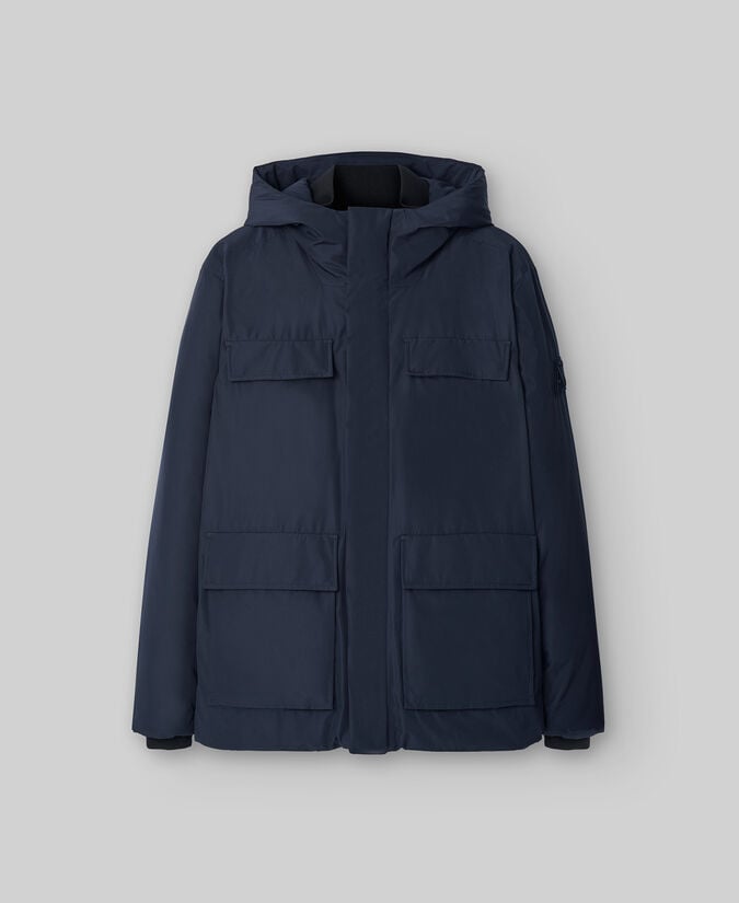 Adolfo Dominguez Parka Acolchada Azul Marino Hombre