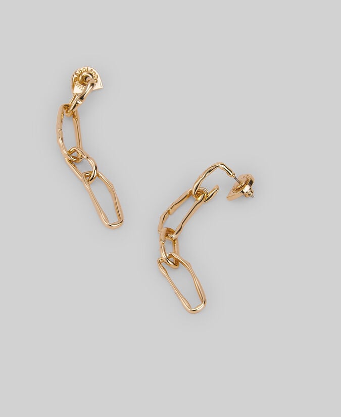 Adolfo dominguez Pendiente eslabones irregulares mujer