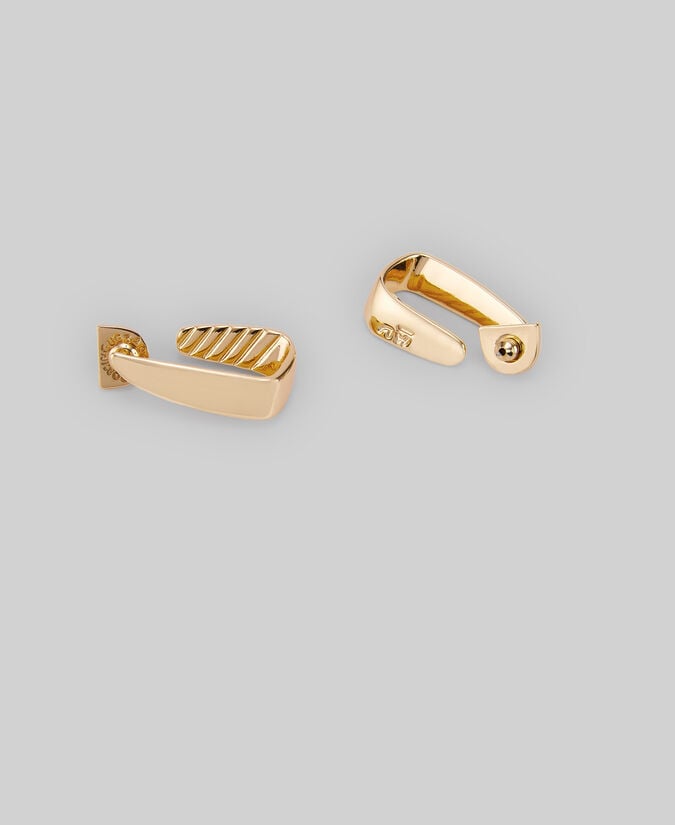 Adolfo dominguez Pendientes aros rectangulares mujer