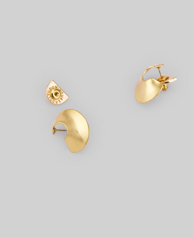 Adolfo Dominguez Pendientes Circulares Pequeños Mujer