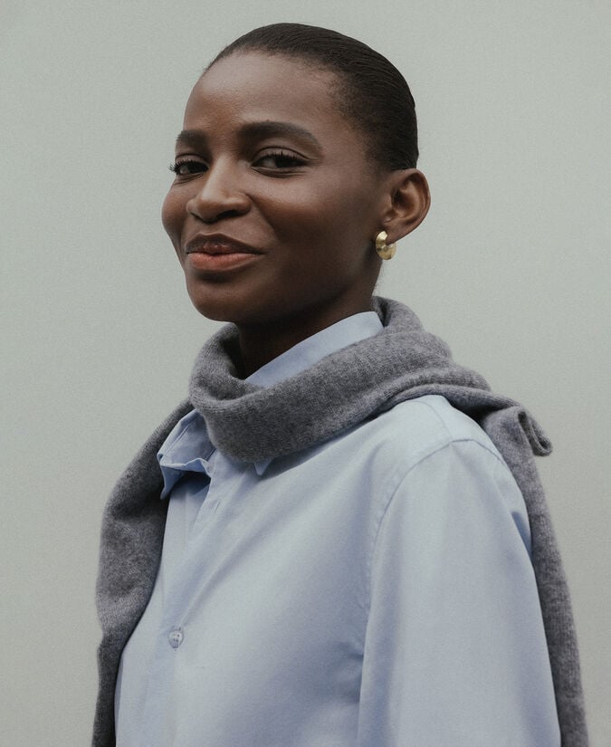 Adolfo Dominguez Pendientes Circulares Pequeños Mujer