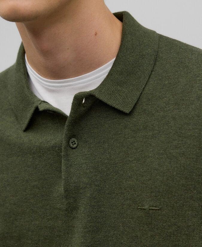 Adolfo Dominguez Polo Manga Larga Algodón Lana Hombre