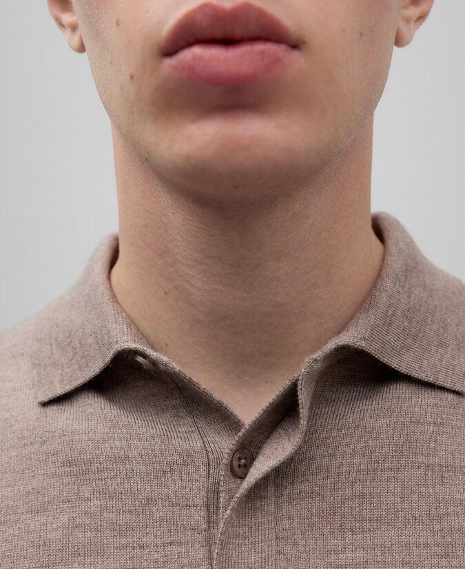 Adolfo Dominguez Polo Manga Larga Lana Merino Hombre