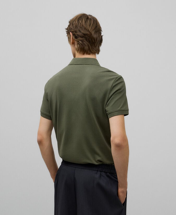 Adolfo Dominguez Polo Piqué Algodón Orgánico Hombre