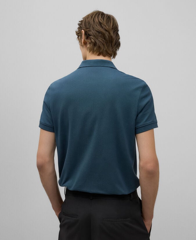 Adolfo Dominguez Polo Piqué Algodón Orgánico Hombre