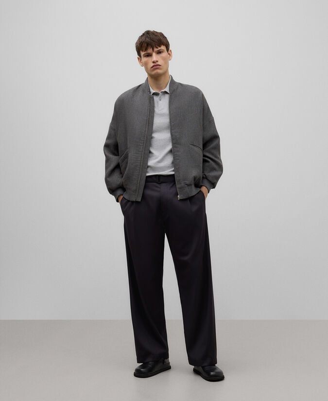 Adolfo dominguez Polo piqué algodón orgánico hombre