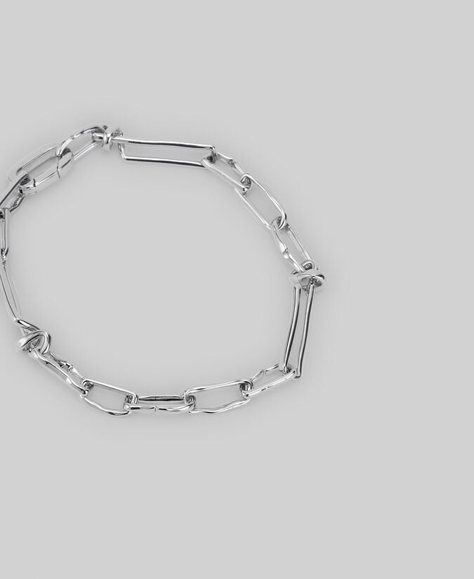 Adolfo dominguez Pulsera eslabones irregulares mujer