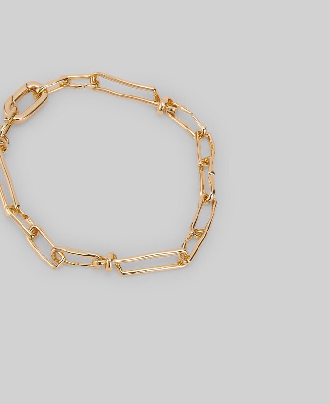 Adolfo dominguez Pulsera eslabones irregulares mujer