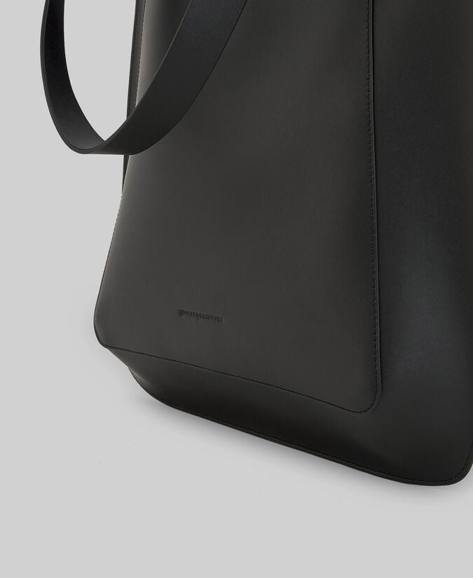 Adolfo Dominguez Shopper Piel Responsable Negro Mujer