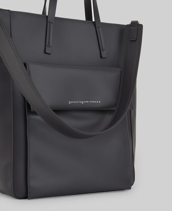 Adolfo Dominguez Shopper Poliéster Reciclado Grande Mujer