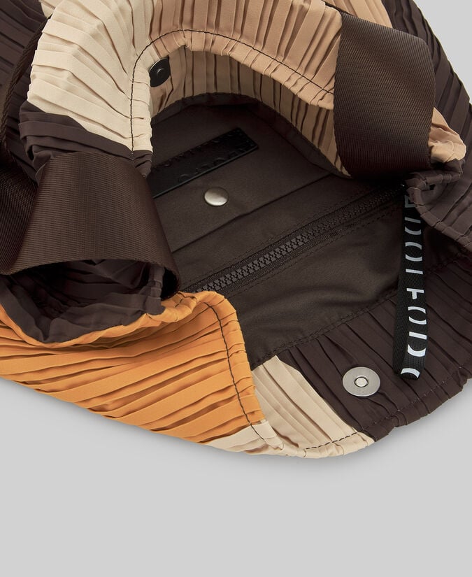 Adolfo Dominguez Shopper Vertical Grande Crinkle Mujer