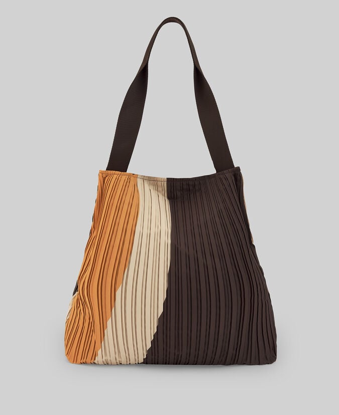 Adolfo dominguez Shopper vertical grande crinkle mujer