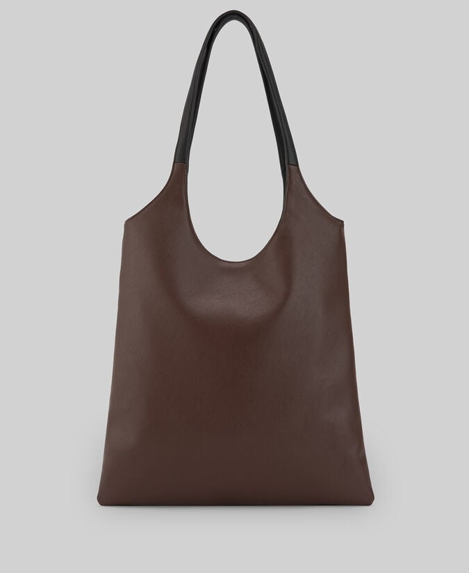 Adolfo dominguez Shopper vertical Piel No Piel mujer