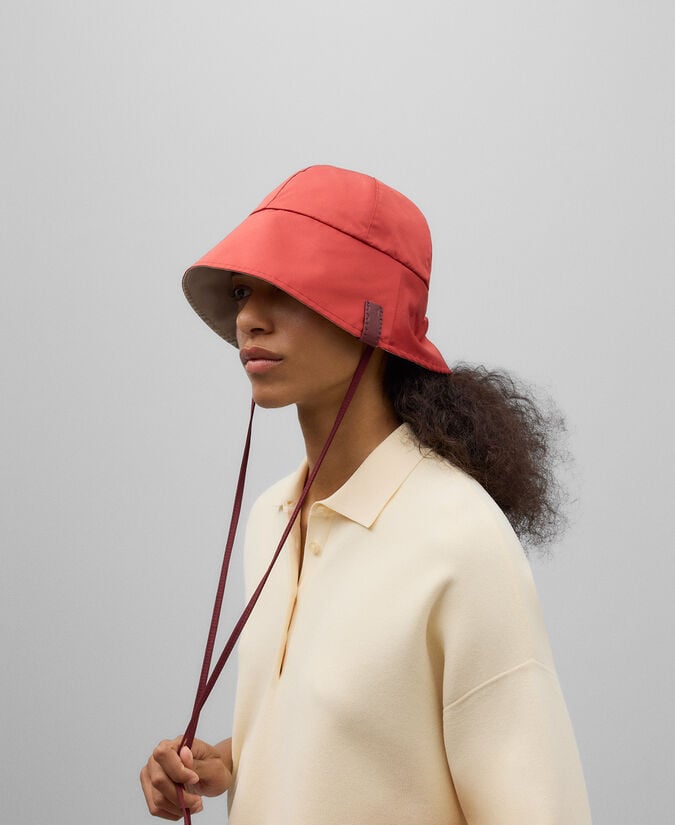 Adolfo Dominguez Sombrero Reversible Tejido Nailon Mujer