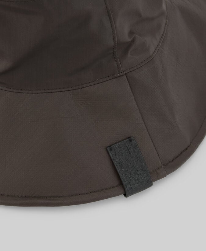 Adolfo dominguez Sombrero tejido algodón marrón mujer