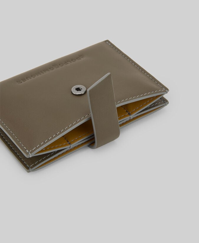 Adolfo dominguez Tarjetero piel responsable caqui hombre