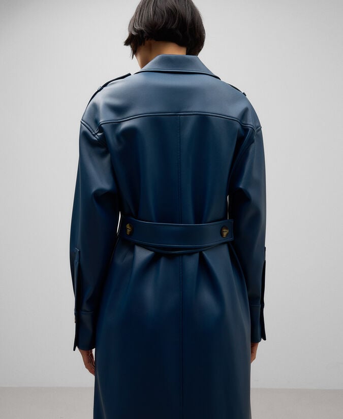 Adolfo Dominguez Vestido Camisero Piel No Piel Mujer