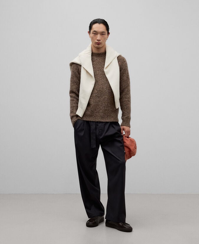 Adolfo Dominguez Zapatilla Piel Responsable Marrón Hombre