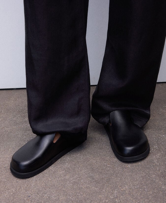 Adolfo Dominguez Zueco En Piel Made In Spain Hombre