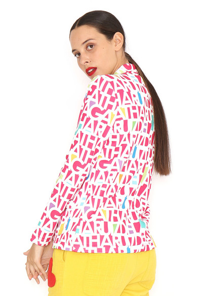 Agatha Ruiz De La Prada AMERICANA LETRAS BLANCAS