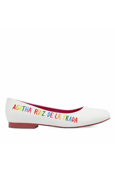 Agatha Ruiz De La Prada BAILARINA BLANCO ARP