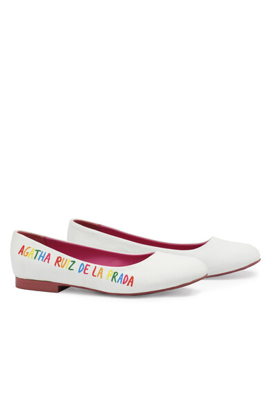 Agatha Ruiz De La Prada BAILARINA BLANCO ARP
