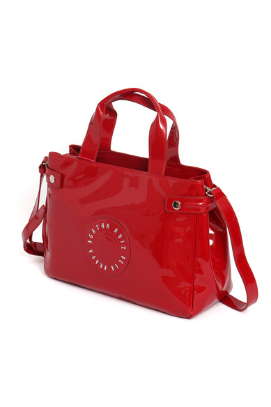 Agatha Ruiz De La Prada BOLSO ROJO CHAROL