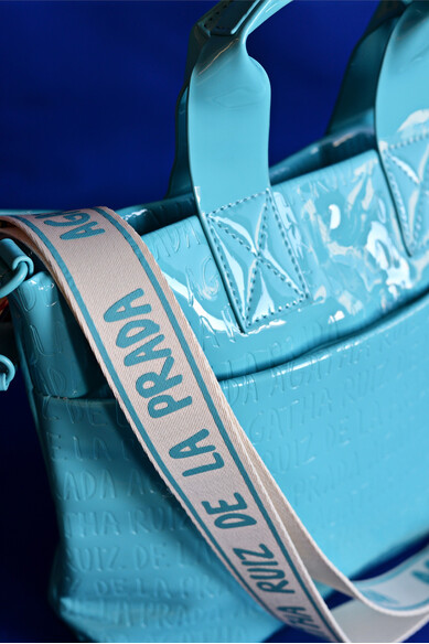 Agatha Ruiz De La Prada BOLSO TOTE CHAROL TURQUESA