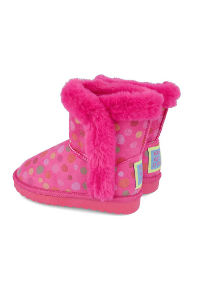 Agatha Ruiz De La Prada BOTA FUCSIA TOPOS COLORES