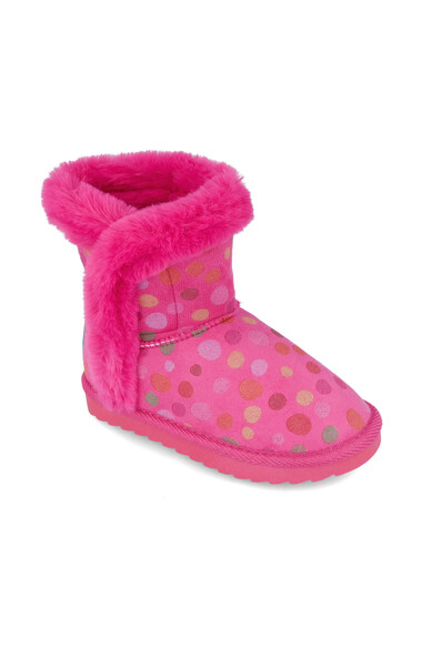 Agatha Ruiz De La Prada BOTA FUCSIA TOPOS COLORES