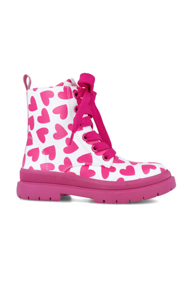 Agatha Ruiz De La Prada BOTIN CORAZONES FUCSIA