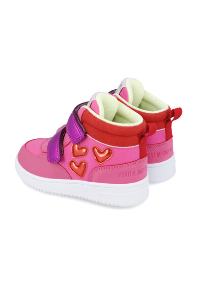 Agatha Ruiz De La Prada BOTIN CORAZONES FUCSIA